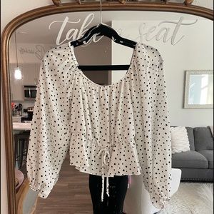 Altar’d State polka dot top